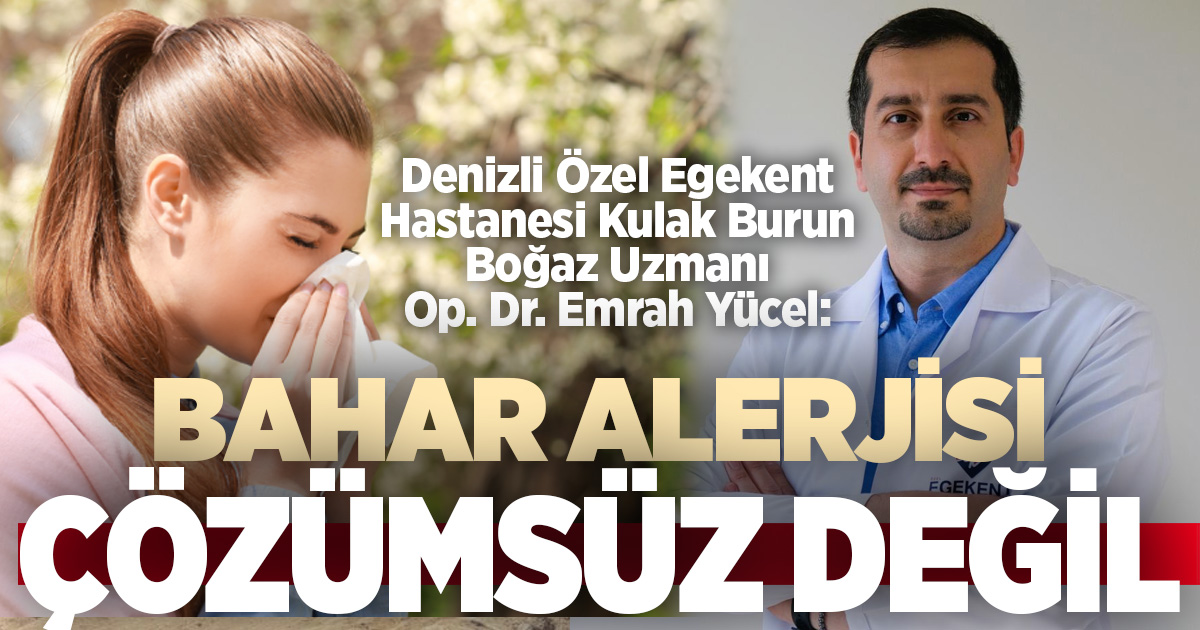 Bahar alerjisi ve solunum problemlerine çözüm