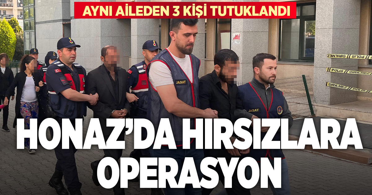 Dil düşürerek 9 ilde hırsızlık yapan kadın ve ailesi, 600 bin liralık son işlerinde yakalandı