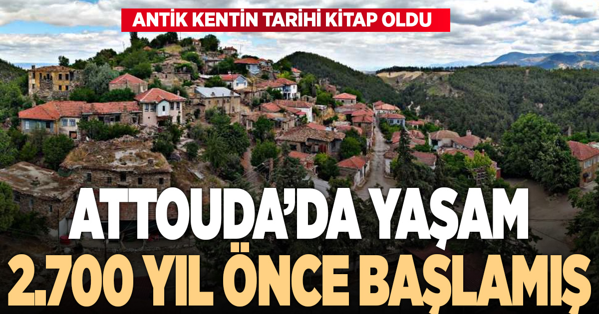 ANTİK KENTTE YAŞAM 2700 YIL ÖNCE BAŞLAMIŞ
