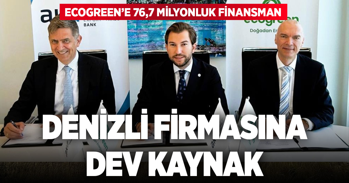 DENİZLİ FİRMASINA DEV KAYNAK