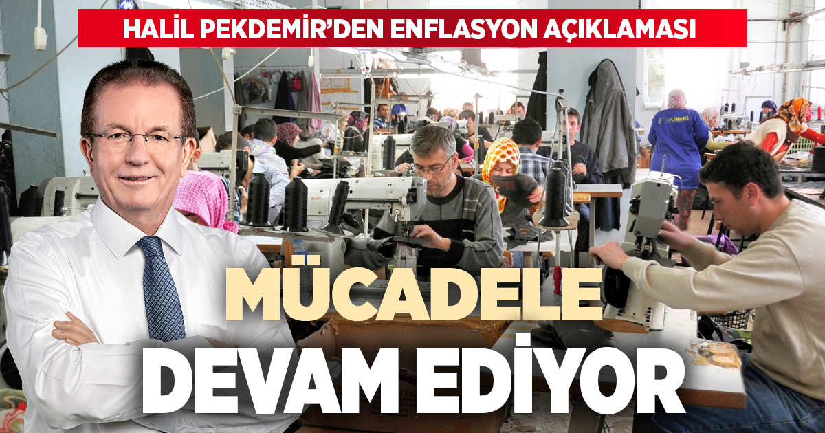 ENFLASYONLA MÜCADELE DEVAM EDİYOR