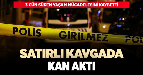 DENİZLİ’DE BAŞINA SATIRLA VURULAN ADAM HAYATINI KAYBETTİ