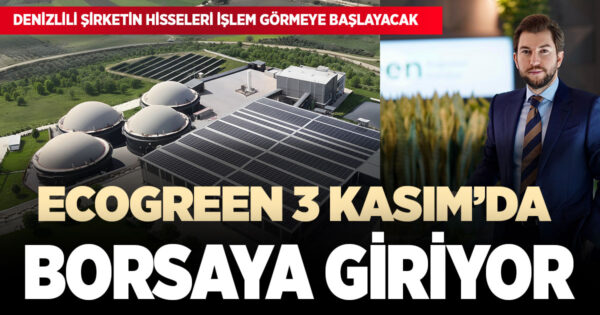 Ecogreen Enerji Holding, Borsa İstanbul’da işlem görmeye hazır