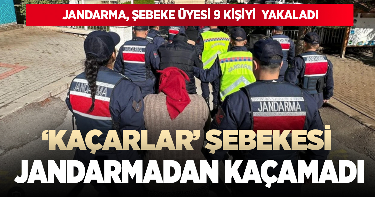 GÜNDÜZ ÇOBAN, GECE HIRSIZ OLAN ‘KAÇARLAR’ ŞEBEKESİ JANDARMADAN KAÇAMADI