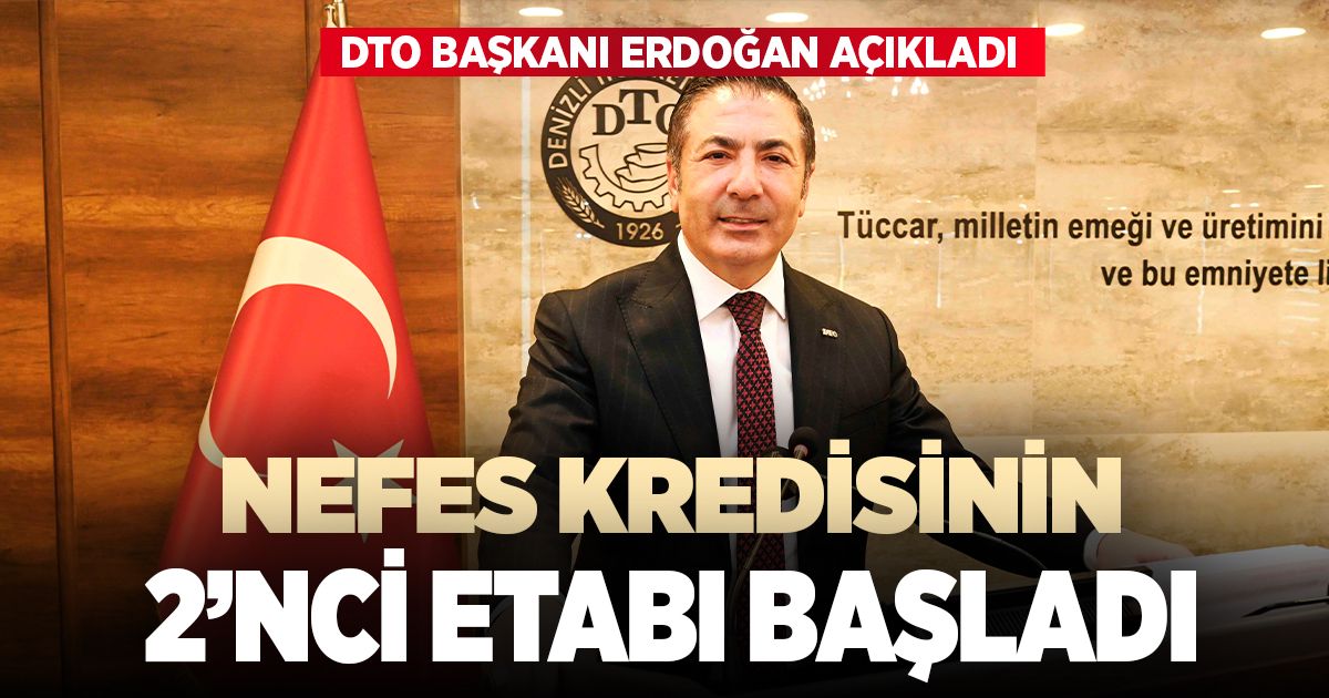 BAŞKAN ERDOĞAN, DTO MECLİSİ’NDE AÇIKLADI