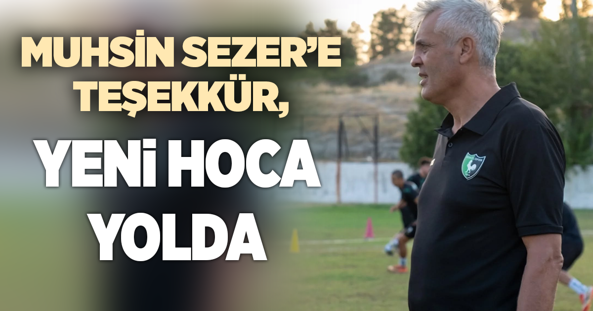 Denizlispor’da teknik direktör değişikliği