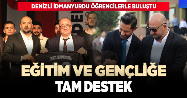 DENİZLİ İDMANYURDU’NDAN ÖZEL DENİZLİ KOLEJİ’NE ANLAMLI ZİYARET