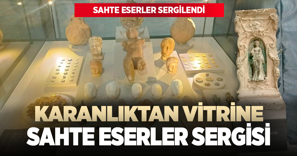 Sahte eserler sergisi yoğun ilgi görüyor