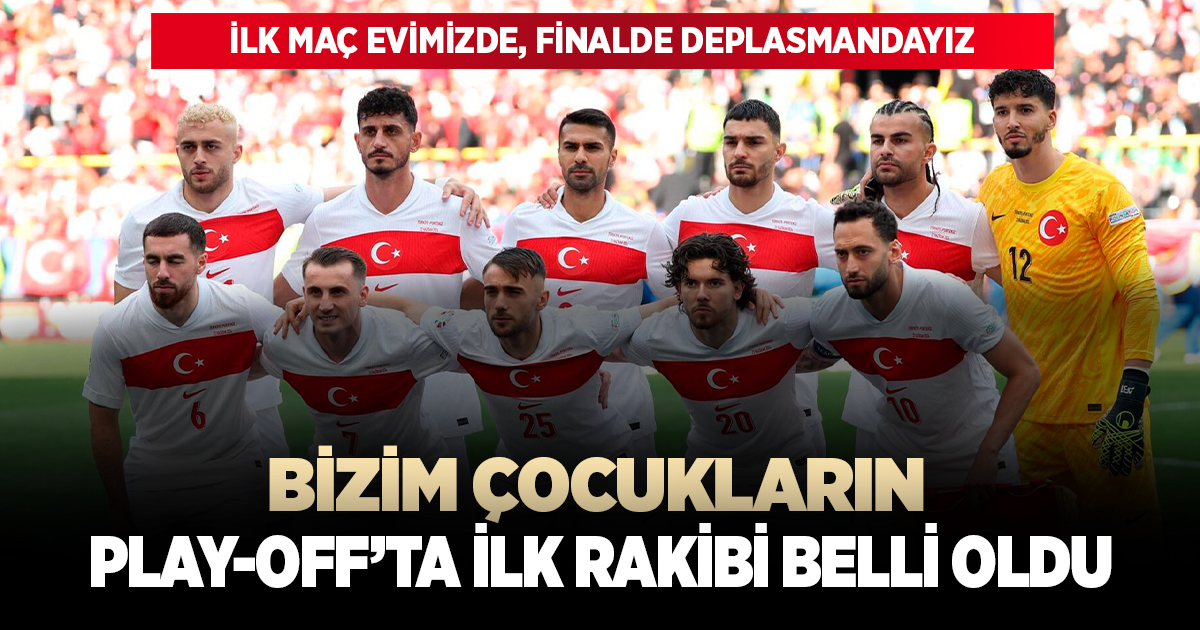 Bizim çocukların play-off'ta rakipleri belli oldu