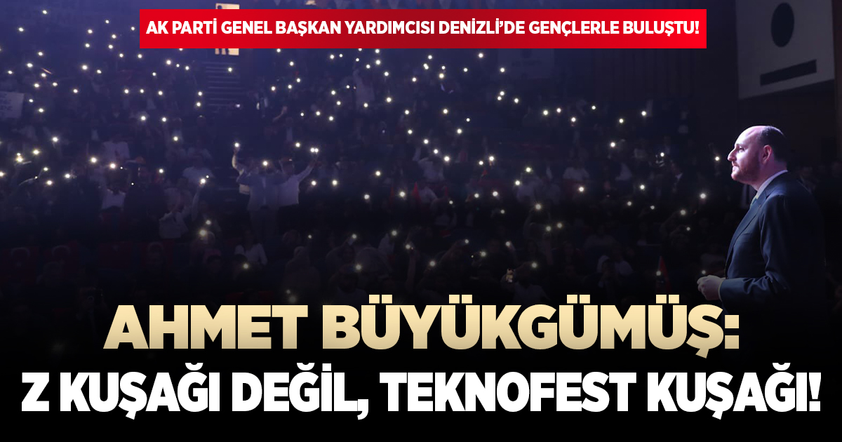 Ahmet Büyükgümüş Denizlili gençlerle buluştu!