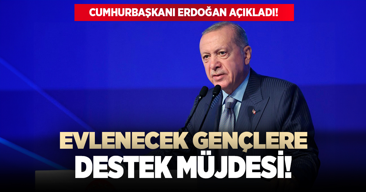 Evlenecek gençlere destek müjdesi!