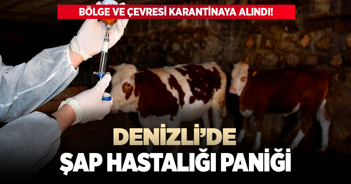 Denizli'de 1 mahalle karantinaya alındı!