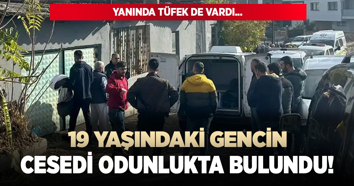 19 yaşındaki gencin cesedi odunlukta bulundu!