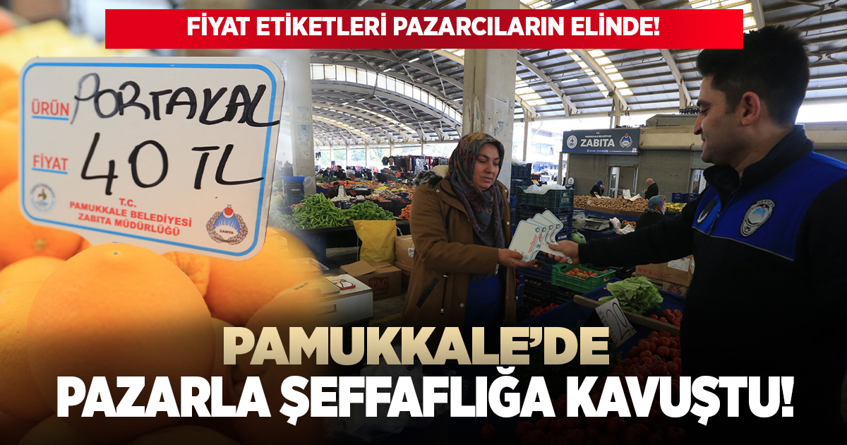 Pamukkale'de fiyatlar esnafın elinde!