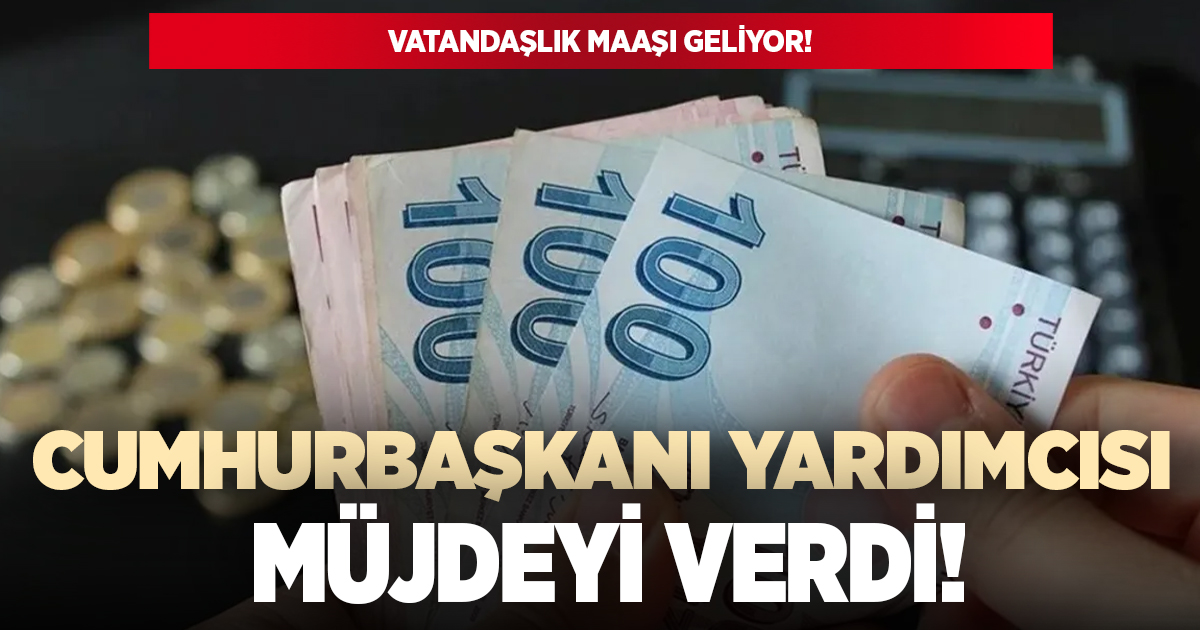 Vatandaşlık maaşı için tarih verildi!