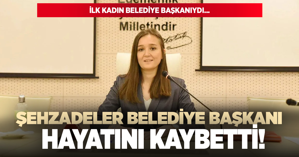 Şehzadeler Belediye Başkanı hayatını kaybetti!