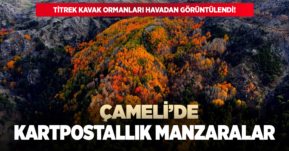 Çameli'de kartpostallık görüntüler