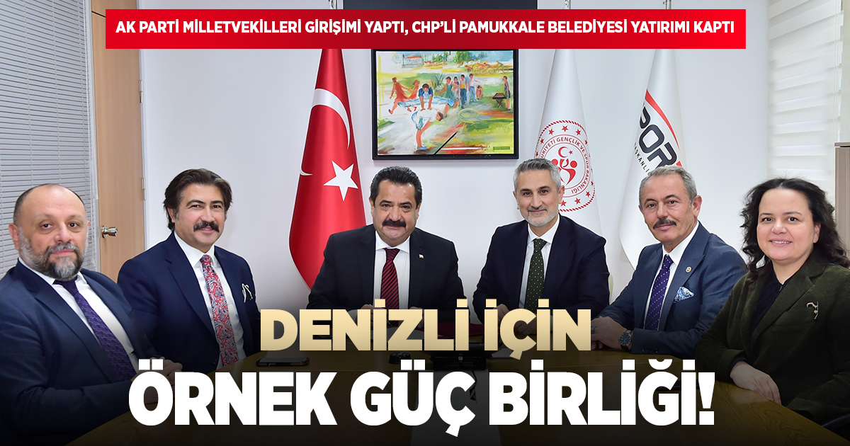 Denizli için ortak güç birliği