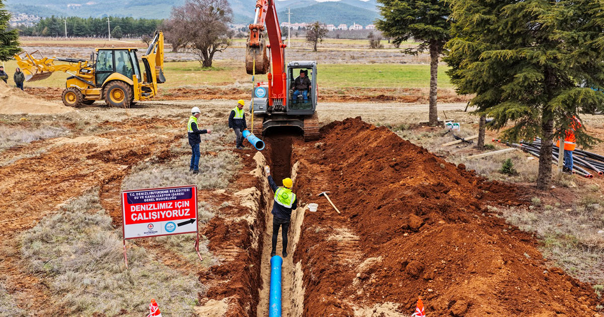 Acıpayam’a yeni içme suyu hattı