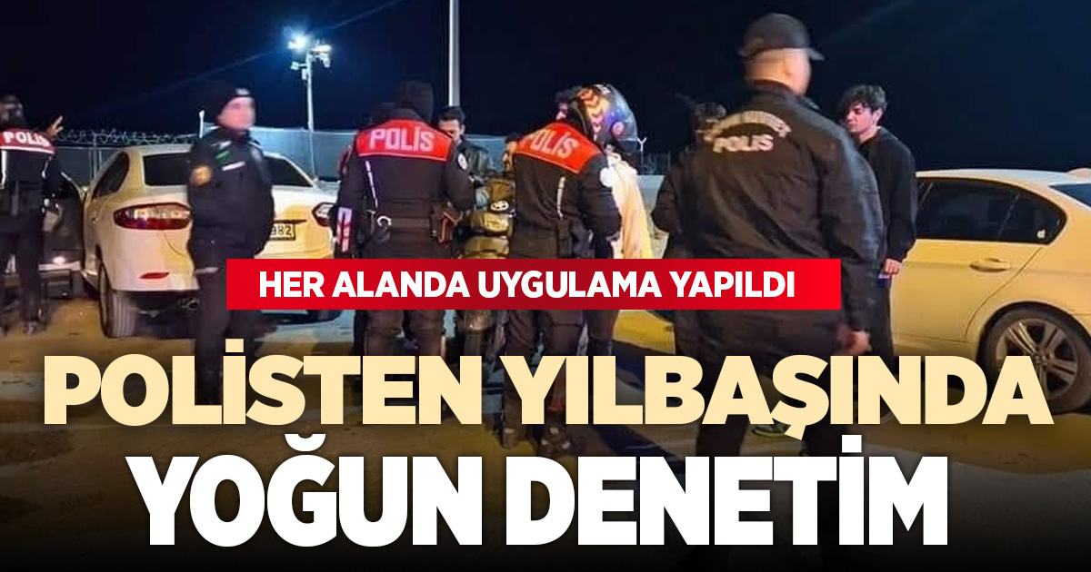 Yılbaşı gecesi Denizli’de kuş uçurtulmadı