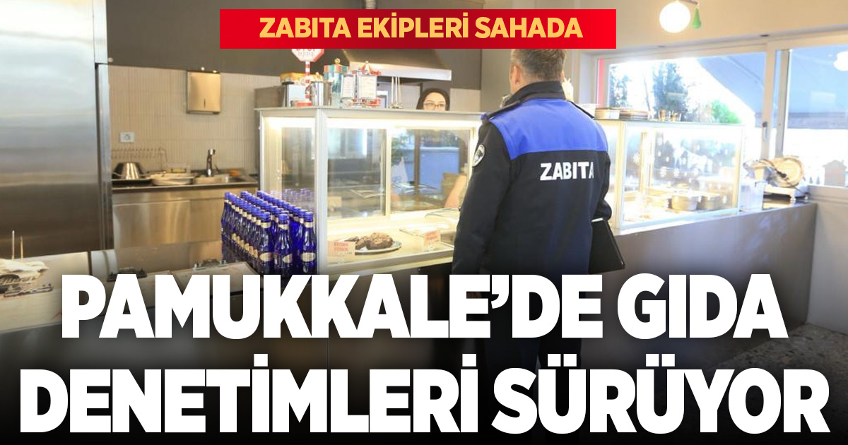 PAMUKKALE ZABITASI DENETİMLERİ ARA VERMEDEN DEVAM EDİYOR