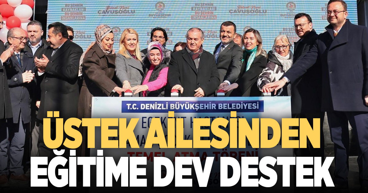 Üstek Ailesinin desteğiyle Egekent Hastanesi Karaman Çocuk Merkezinin Temeli Atıldı
