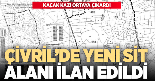 Kaçak kazı ortaya çıkardı: Çivril’de yeni sit alanı ilan edildi