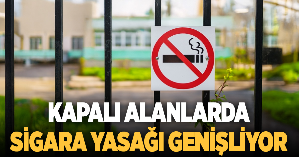 Kapalı alanlarda sigara yasağı genişliyor