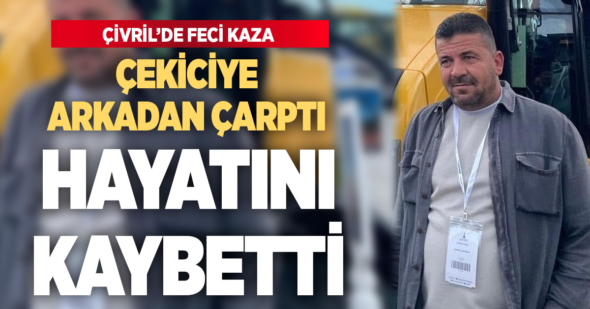 Uşak-Denizli Karayolunda meydana gelen kazada 1 kişi hayatını kaybetti