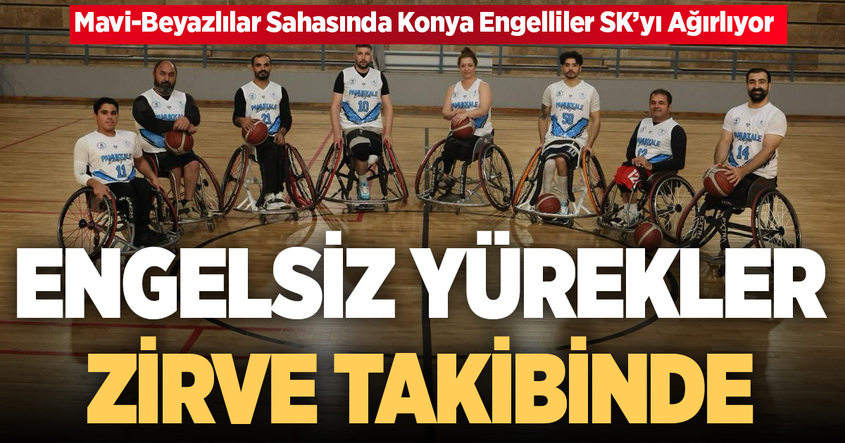 PAMUKKALE’NİN “ENGELSİZ YÜREKLERİ” ZİRVE TAKİBİNİ SÜRDÜRÜYOR