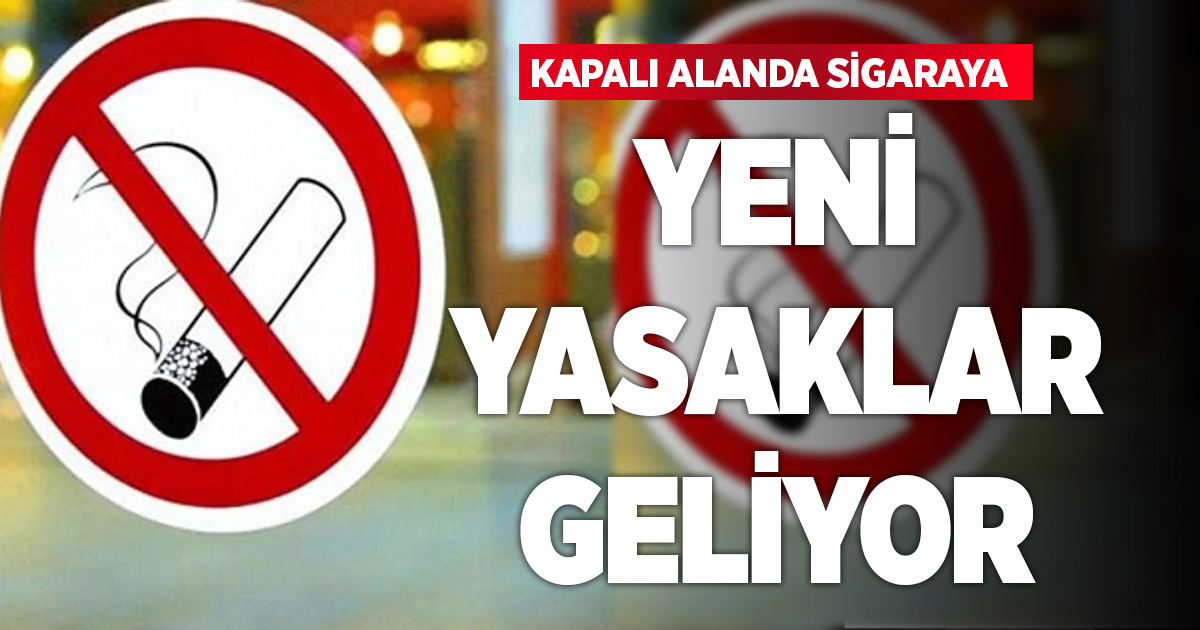 Sağlık Bakanlığı’ndan kapalı alanlarda sigara kullanımına yeni düzenleme hazırlığı