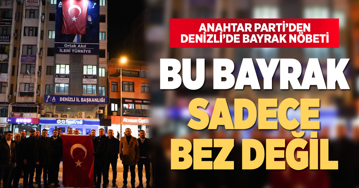 Anahtar Parti’den Türk bayrağına yapılan provokasyona sert tepki