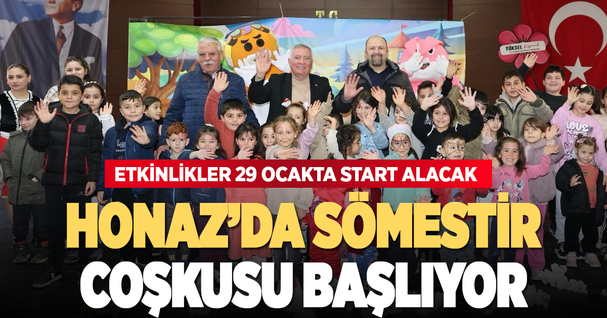 Honaz’da sömestir coşkusu başlıyor: Etkinlikler 29 Ocak’ta başlıyor
