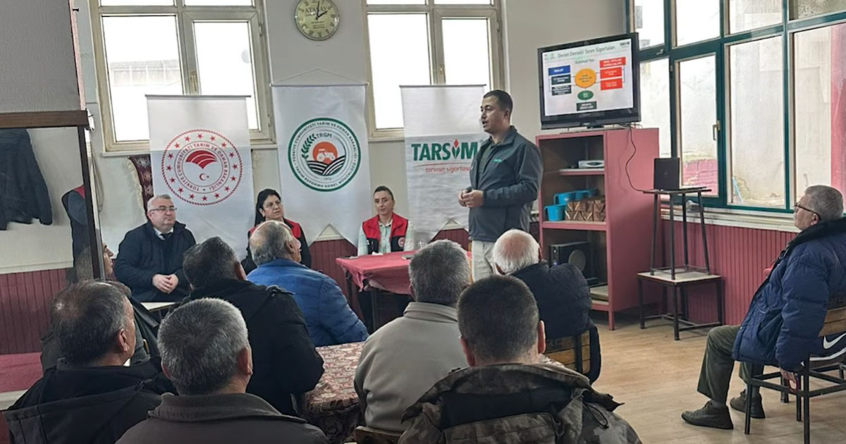 İlçelerde TARSİM seferberliği sürüyor