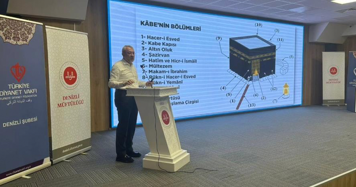 Denizli’de 449 umre yolcusuna eğitim semineri verildi 