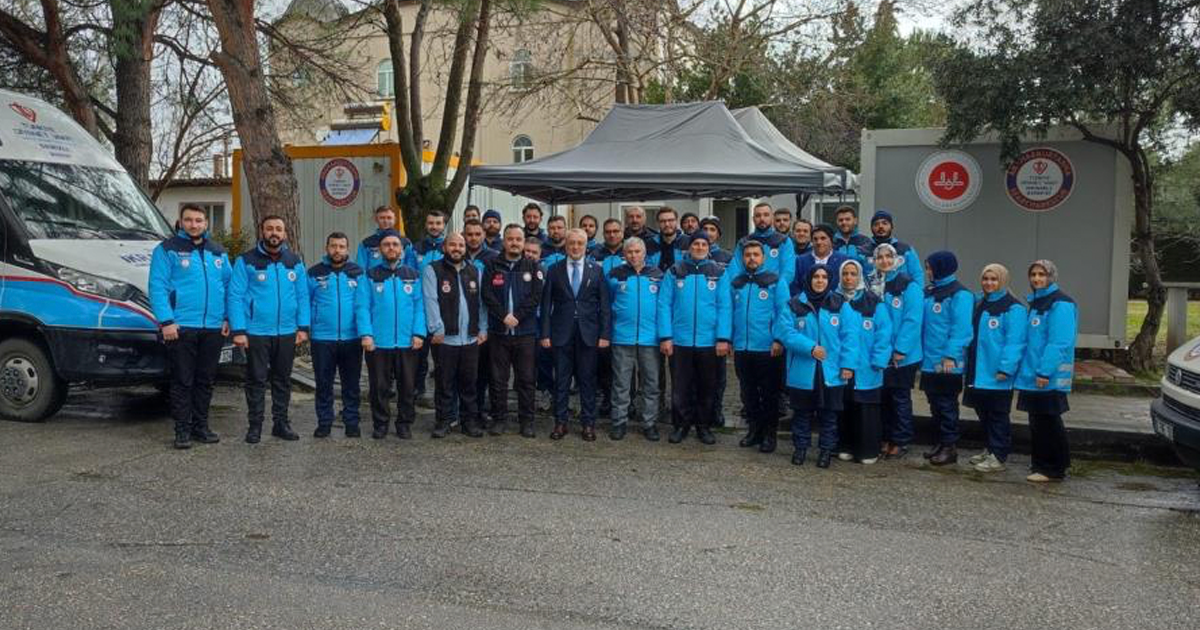 TDV Denizli Arama Kurtarma ekibi güçleniyor 