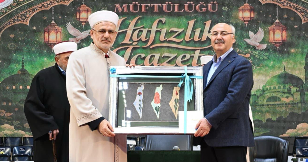 VALİ YAVUZ SELİM KÖŞGER, 168 HAFIZIN İCAZET TÖRENİ’NE KATILDI