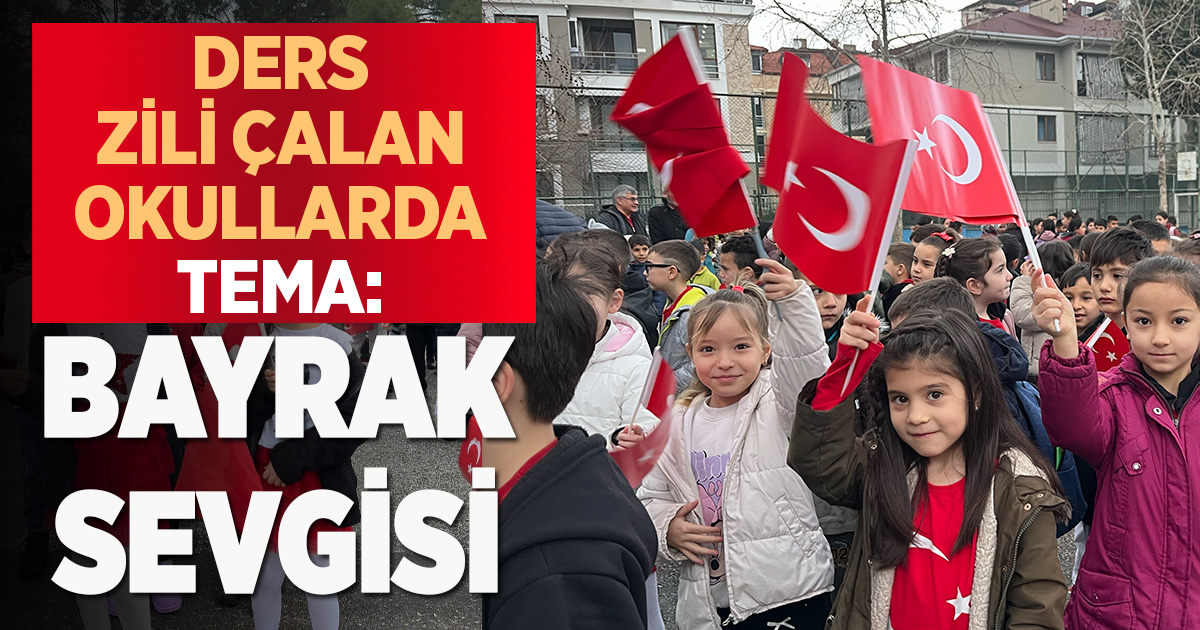 Denizli’de Okullar “Bayrak Sevgisi” Temasıyla Açıldı