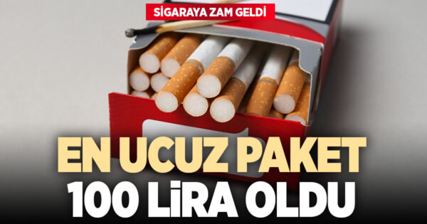 Sigara fiyatlarına zam