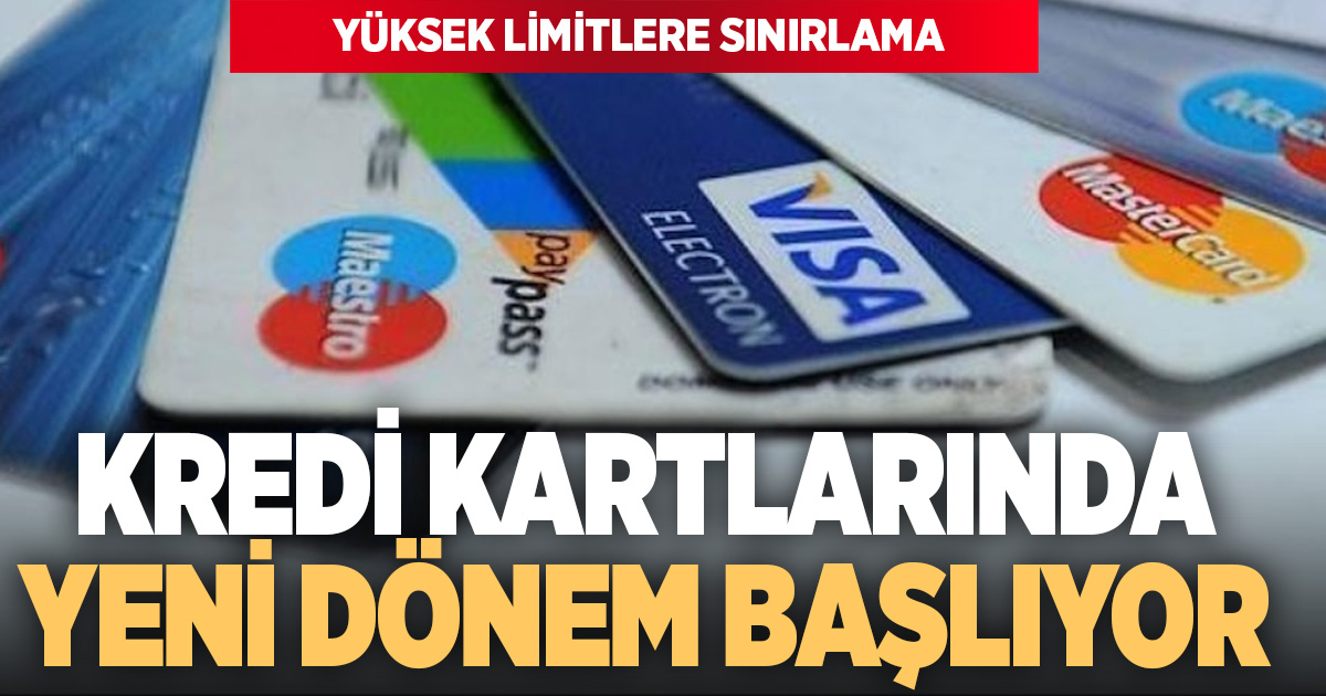 Kredi Kartlarında Yeni Dönem