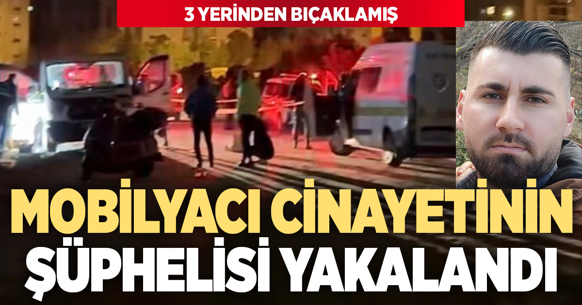 Bıçaklı cinayetin faili yakalandı