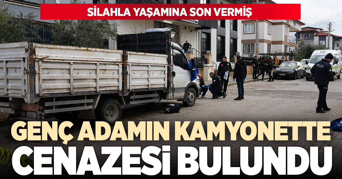 Kamyonda tüfekle vurulmuş halde ölü bulundu