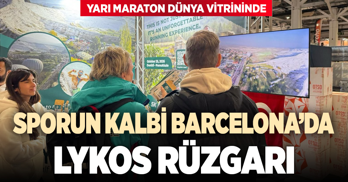 Dünya sporunun kalbi Barcelona’da Lykos rüzgarı