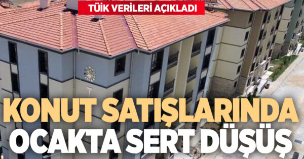 Denizli’de konut satışları ocak 2026’da sert düştü