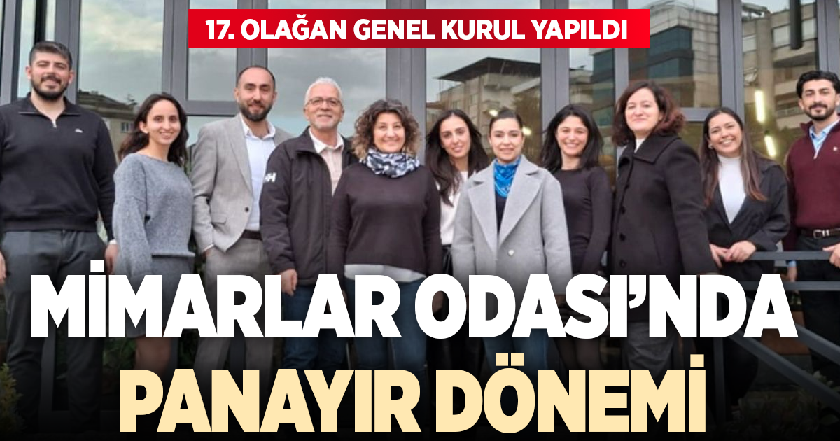 Mimarlar Odası’nda Panayır Dönemi