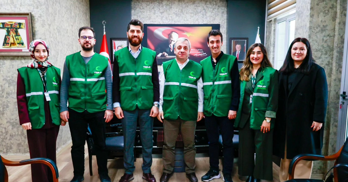 Yeşilay’dan Gençlik ve Spor İl Müdürlüğü’ne ziyaret