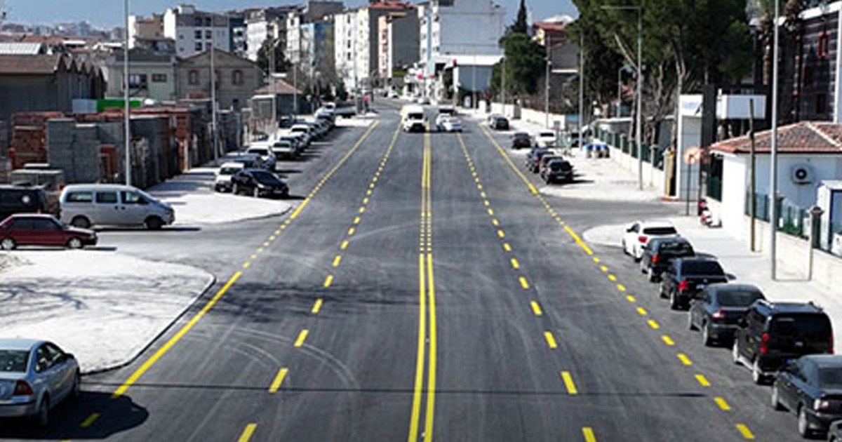 Çal Caddesi yeniden ulaşıma açıldı