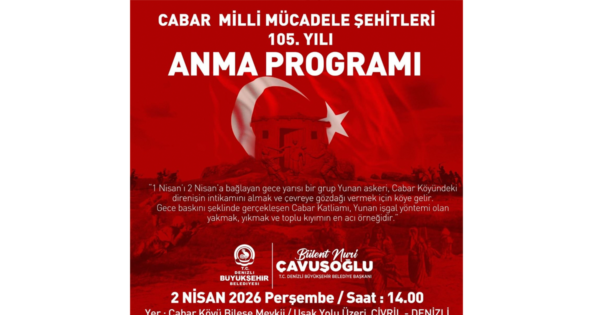 Cabar Katliamı’nın 105. yılında şehitler törenle anılacak