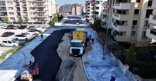 Gerzele’de yollar yenileniyor