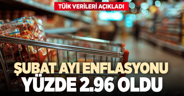 Şubat ayı enflasyon rakamları açıklandı